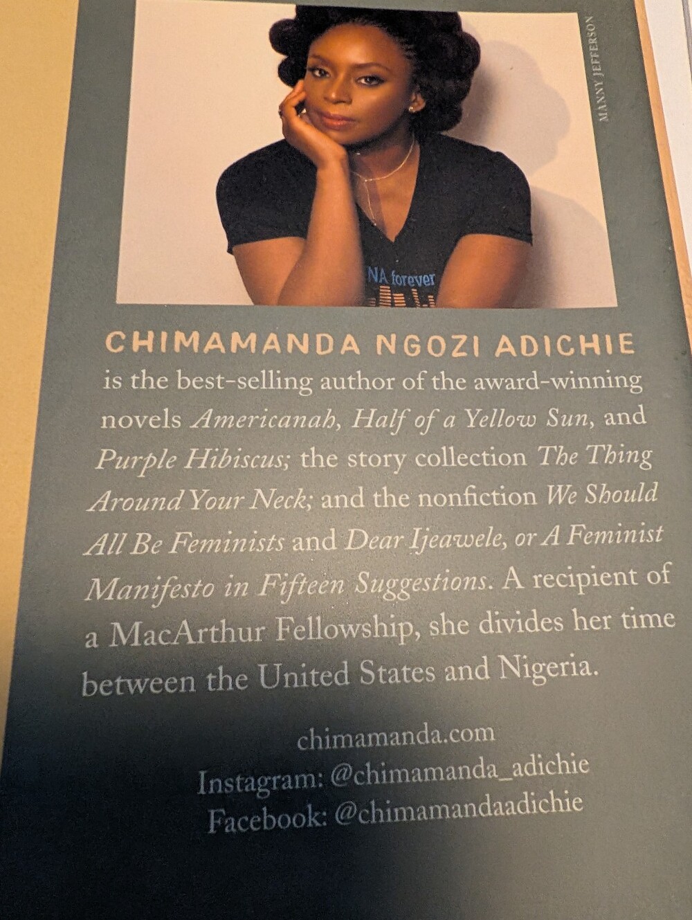 Chimamanda Ngozi Adichie Notes On Grief Hardcover Book - Picture 5 of 5